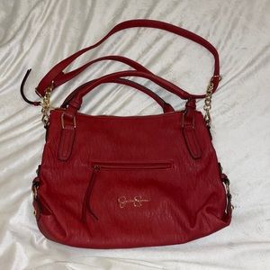 GENTLY USED Jessica Simpson Large Purse. Color: Red